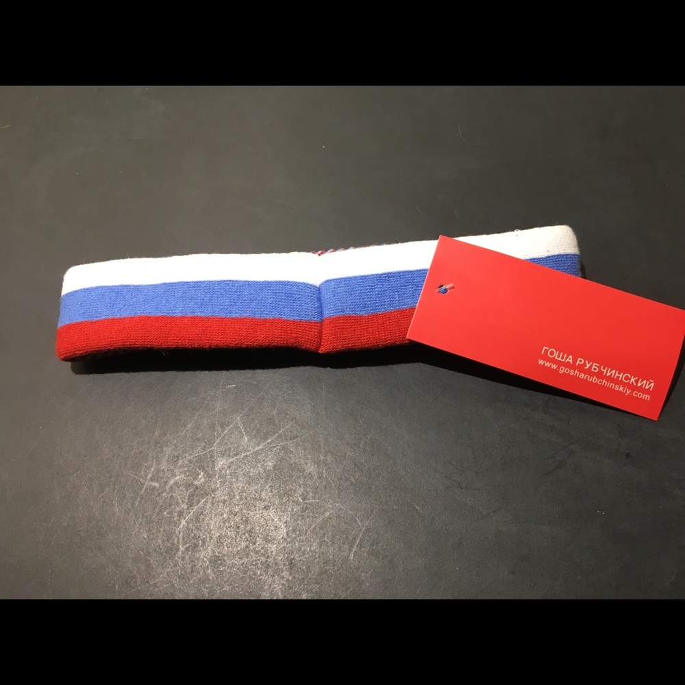 Gosha Rubchinskiy Headband Black Label Fila - Picture 4 of 4